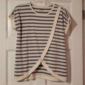 Buttery Soft Striped Nursing Top
